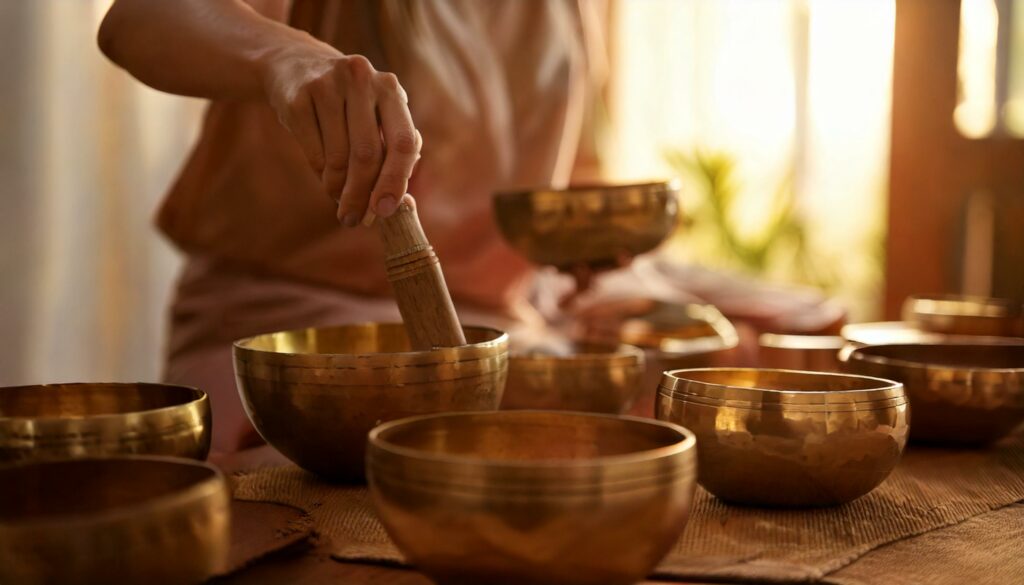beneficios terapia sonora con cuencos tibetanos